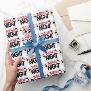 Movie Night Wortart Packpapier Thema