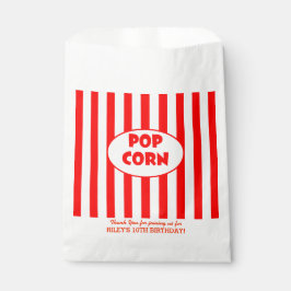 Movie Popcorn Personalisiert Gastgeschenk Bag Geschenktütchen