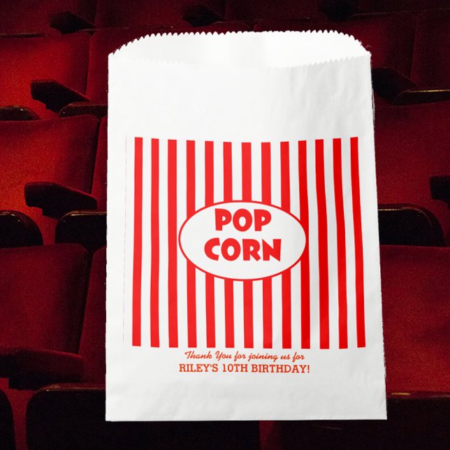 Movie Popcorn Personalisiert Gastgeschenk Bag Geschenktütchen (Von Creator hochgeladen)