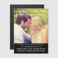 Movie Poster Wedding Foto Save the Date