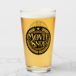 Movie Snob - lustiger Filmliebhaber Glas