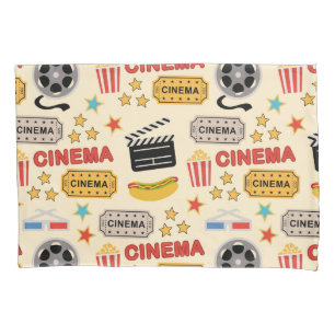 Movie Theater Fun Muster Kissenbezug