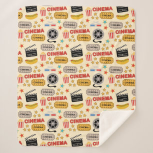 Movie Theater Fun Muster Sherpadecke