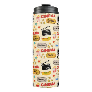 Movie Theater Fun Muster Thermosbecher