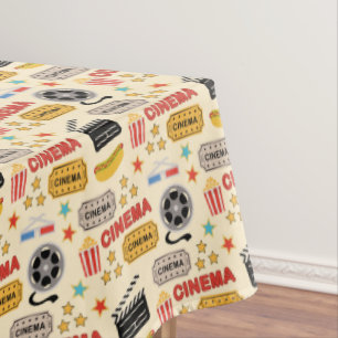 Movie Theater Fun Muster Tischdecke