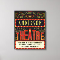 Movie Theater Marquee Zuhause Cinema | INDIVIDUELL