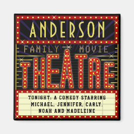 Movie Theater Marquee Zuhause Cinema | INDIVIDUELL Magnet
