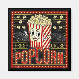Movie Theater Marquee Zuhause Cinema Magnet