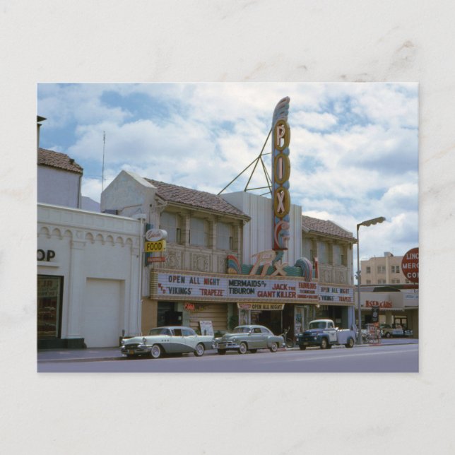 Movie Theater Vintage Cinema - Museo Cantonale d'A Postkarte (Vorderseite)