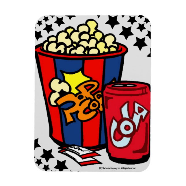 "Movie-Time Goodies" Flexible Magnet (Vertikal)