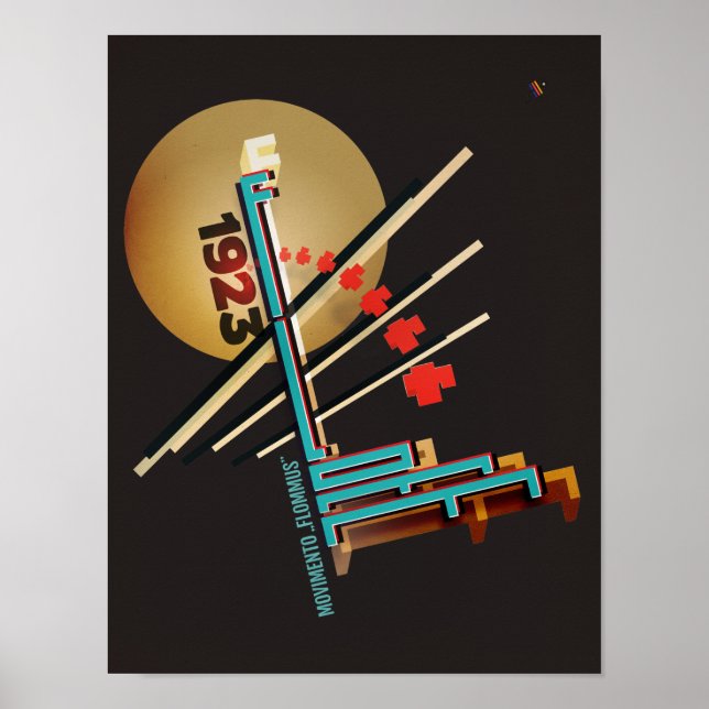 Movimento FLommus 1923 Bau Poster (Vorne)