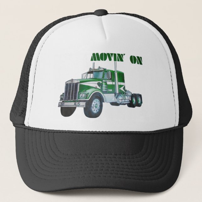 Movin' On Kenworth Truckerkappe (Vorderseite)