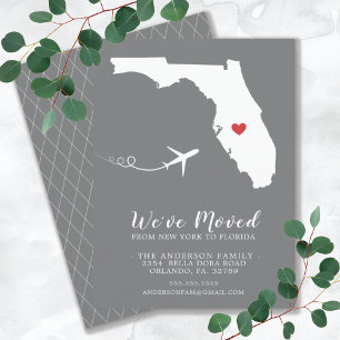 Moving Announcement   State Florida Ankündigung