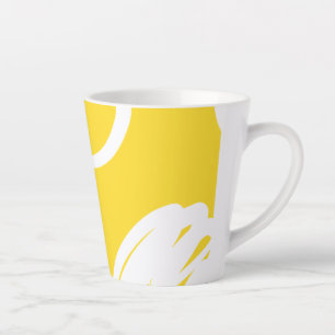 Moving lines design Latte Tasse