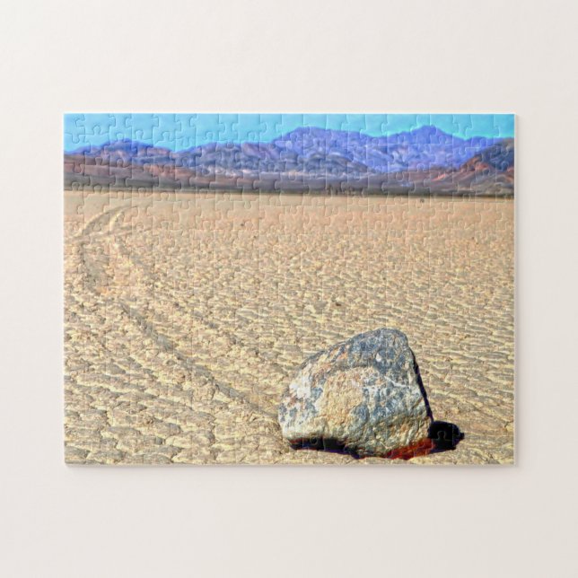 Moving Stones Death Valley Kalifornien. Puzzle (Horizontal)