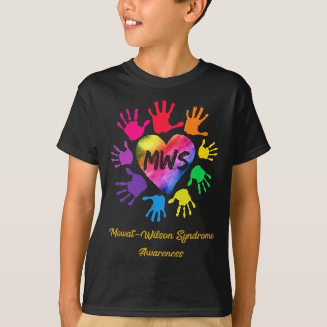 Mowat-Wilson-Syndrom T-Shirt (Vorderseite)