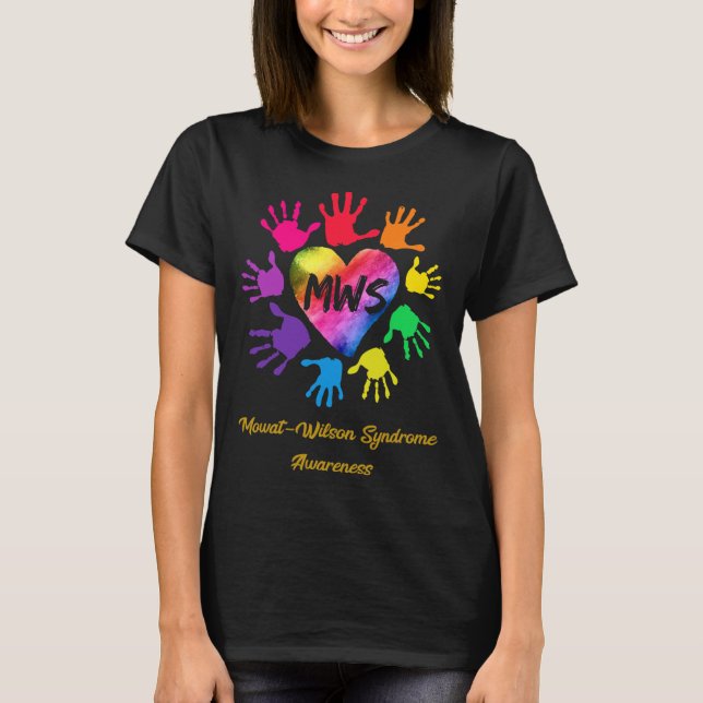 Mowat-Wilson-Syndrom T-Shirt (Vorderseite)
