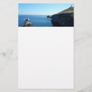 Möwe auf Anacapa Island bei Channel Islands Briefpapier