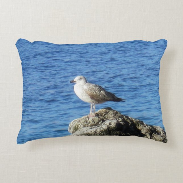 Möwe Dekokissen (Vorderseite)