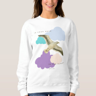 Möwe in den Wolken Sweatshirt