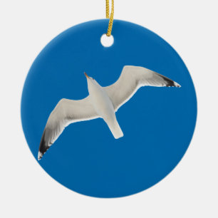 Möwe Keramikornament