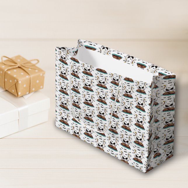 Möwe Mama Lustig Personalisiert Große Geschenktüte (Von Creator hochgeladen)