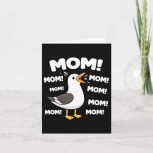 Möwe Mama Lustige Möwen Muttertags Humor Karte