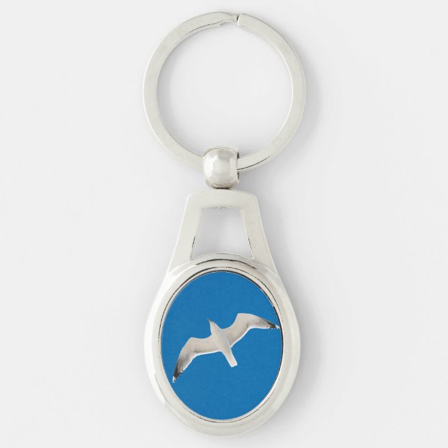 Möwe Schlüsselanhänger (Vorderseite)