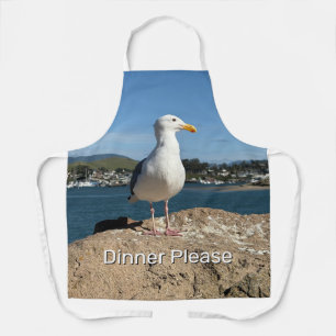 Möwe schürze