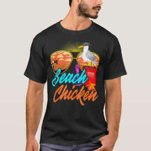Möwe Strand Huhn Tier T-Shirt