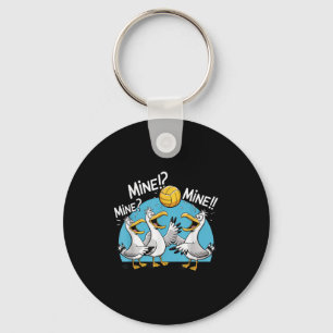 Möwe Volleyball Mine Mine Strand Vogel Ozean Liebe Schlüsselanhänger