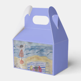 Möwen am Strand Geschenkschachtel