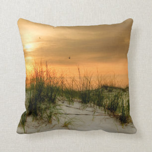 Möwen bei Sonnenaufgang Kissen