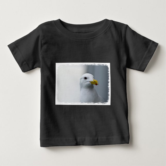Möwen brauchen auch Liebe Baby T-shirt (Vorderseite)