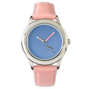 Möwen, die hoch fliegen - armbanduhr