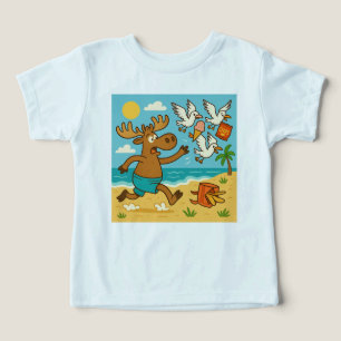 Möwen Snack Patrol – Lustiger Sommer T-Shirt Kinde