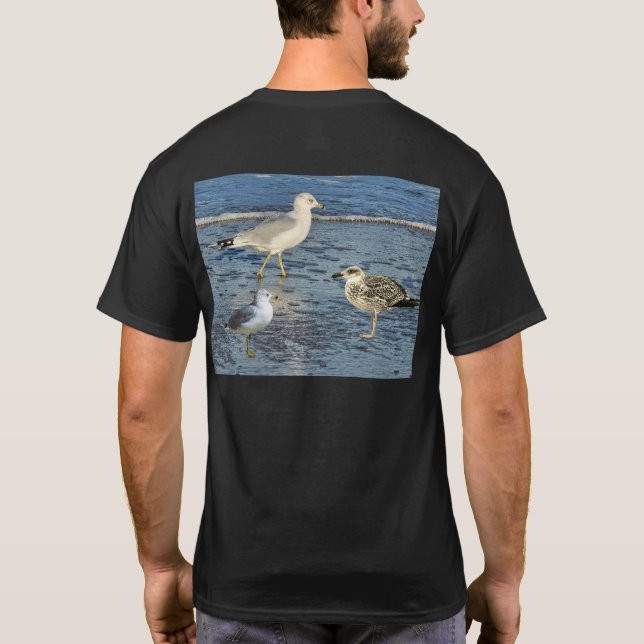 Möwen T-Shirt (Rückseite)