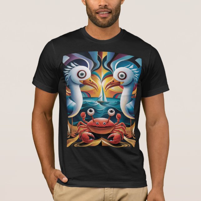 MÖWEN UND KREBSE  T-Shirt (Vorderseite)
