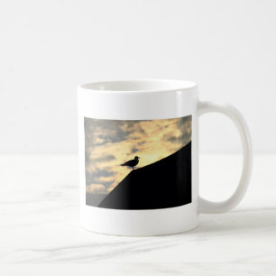 Möwensonnenuntergang Kaffeetasse