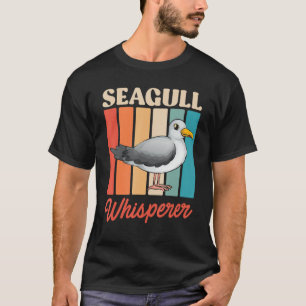Möwenvögel Flüsternder Vogel Meer Möwen Flüstern T-Shirt