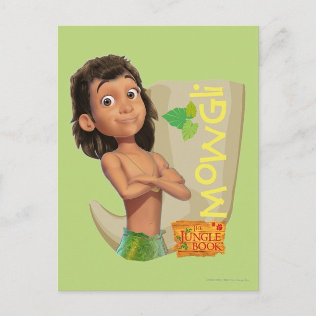 Mowgli 1 postkarte (Vorderseite)