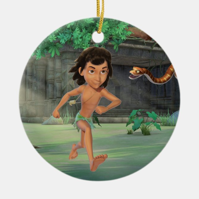 Mowgli 3 keramik ornament (Vorne)