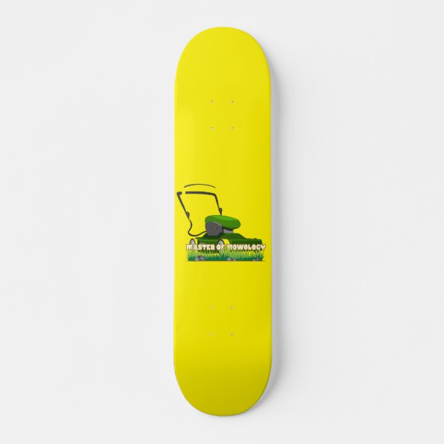 MOWOLOGISCHES Gärtnergeschenk Skateboard (Vorne)