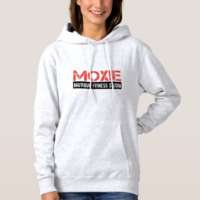 MOXIE BOUTIQUE FITNESS STUDIO HOODIE (Vorderseite)