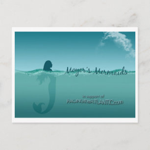 Moyer's Mermaids Postkarte