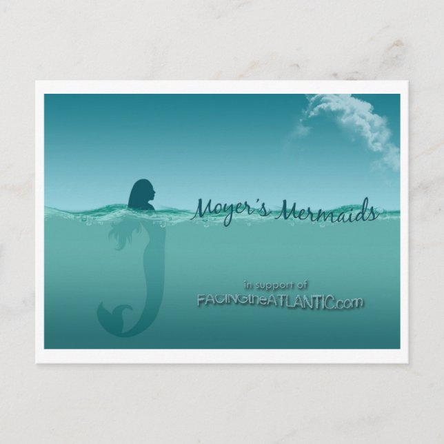 Moyer's Mermaids Postkarte (Vorderseite)