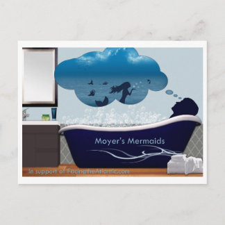 Moyer's Mermaids Postkarte