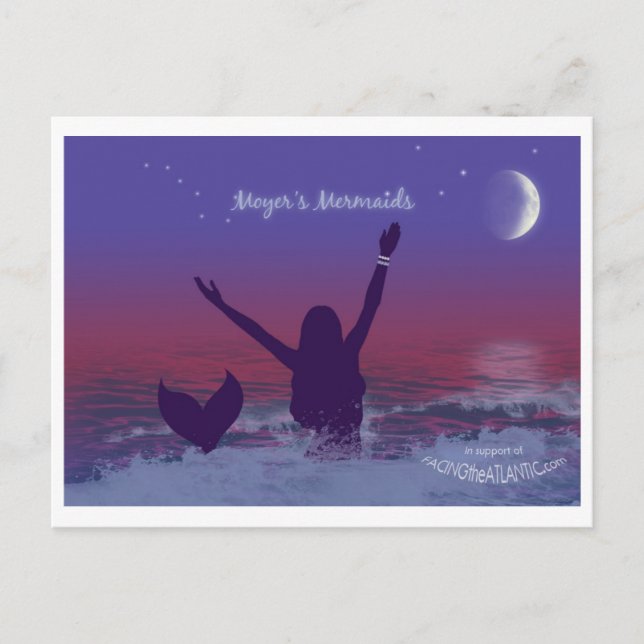 Moyer's Mermaids Postkarte (Vorderseite)