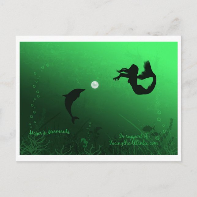 Moyer's Mermaids Postkarte (Vorderseite)