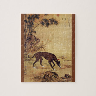 Moyuli ~ 墨玉璃 ~ Windhund ~ Giuseppe Castiglione ~ Puzzle
